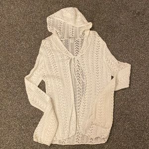 Women’s open front knit cardigan